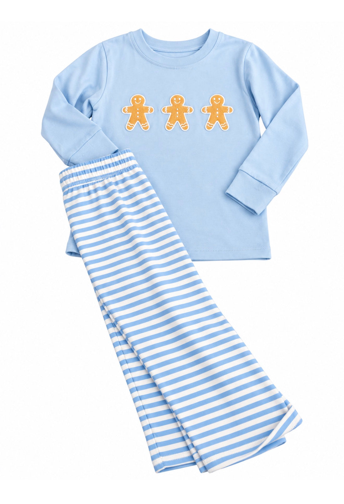 Gingerbread Appliqué Pant Set