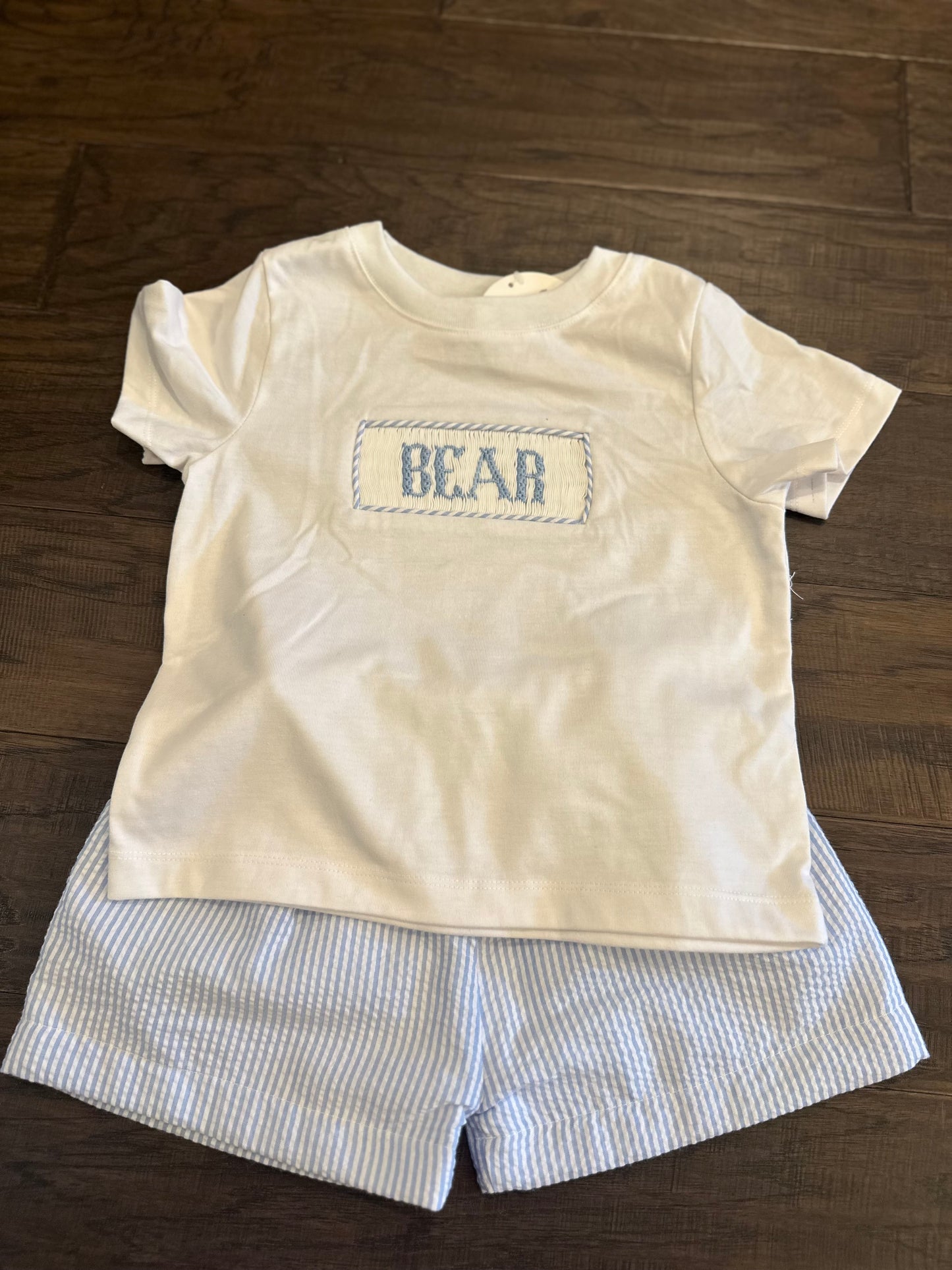 2026 Custom Blue Boy Short Set