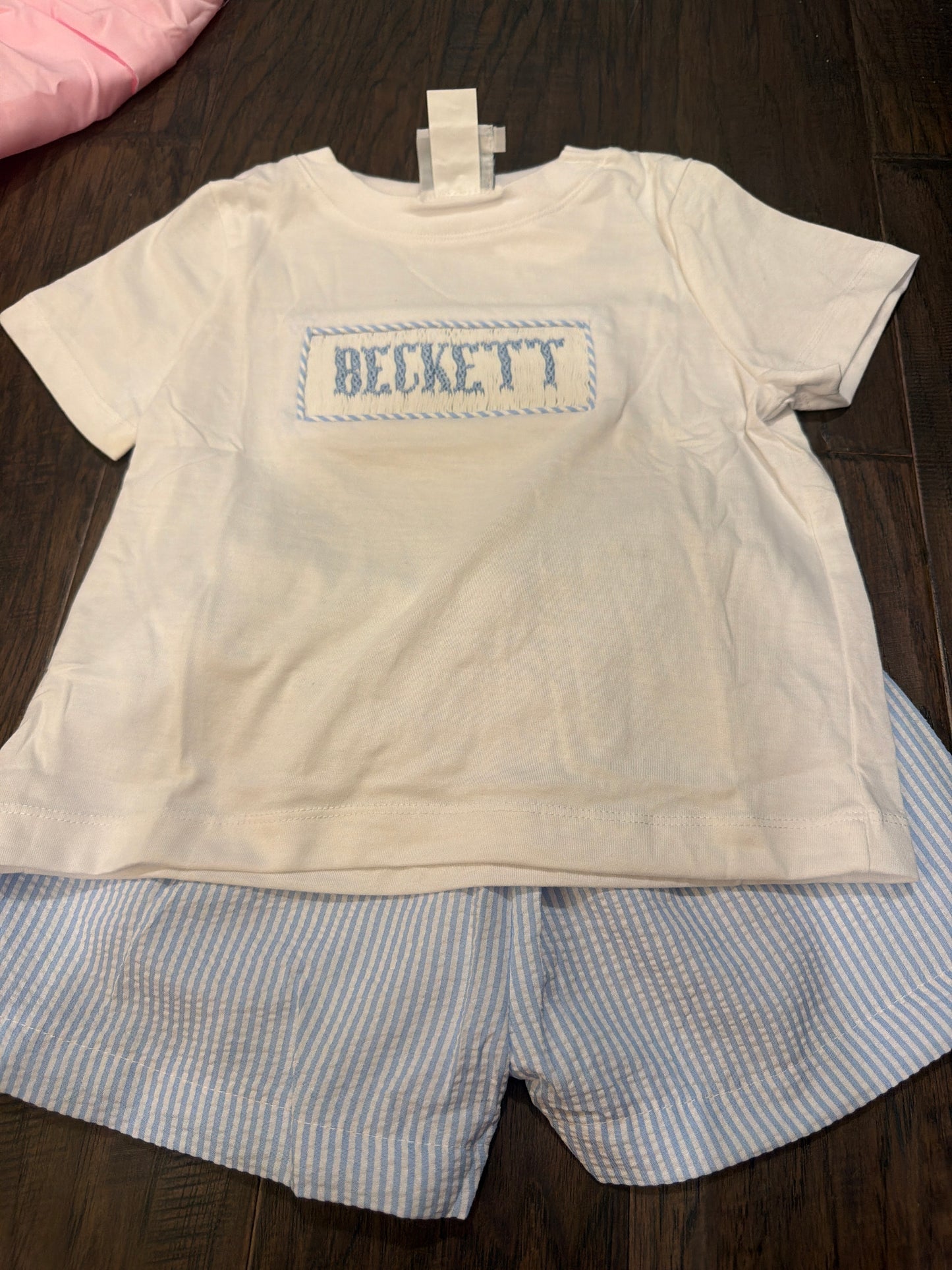 Beckett Custom Boy Short Set