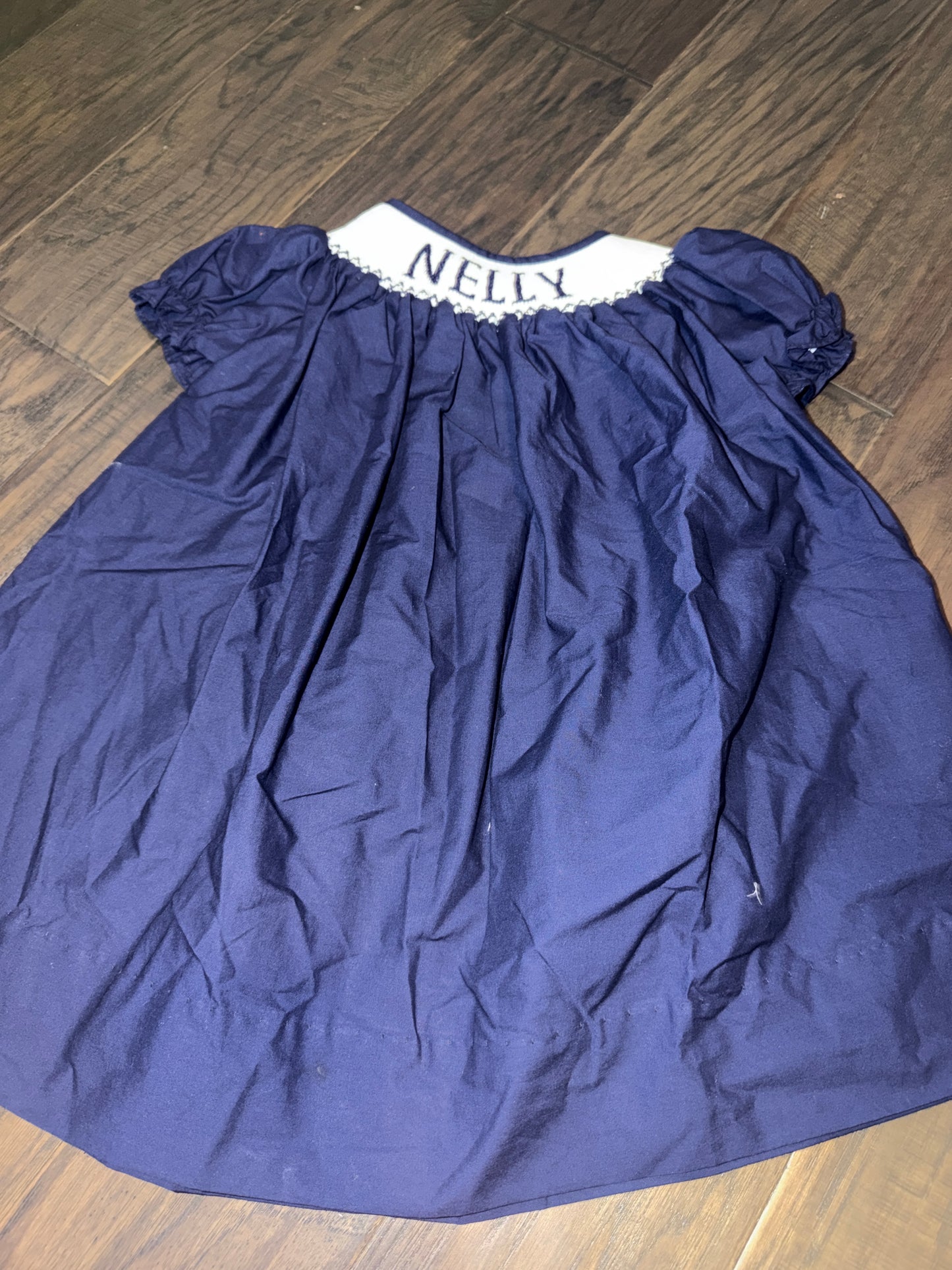 Nelly Custom Navy Bishop
