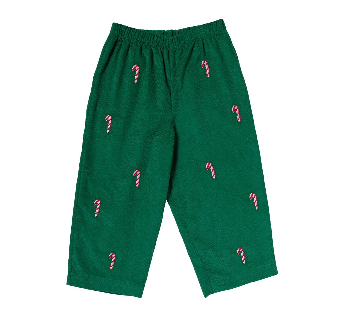 Candy Cane Embroidery Pant Set
