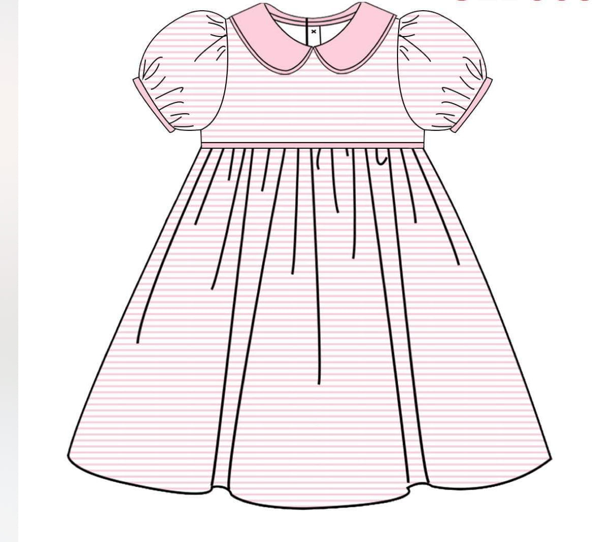 striped-pink-knit-dress