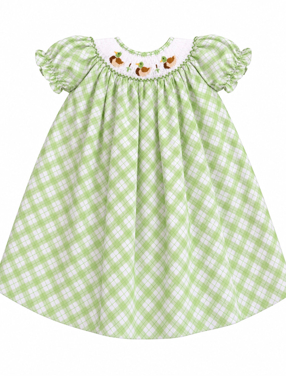 Green Mallard Smock Bishop