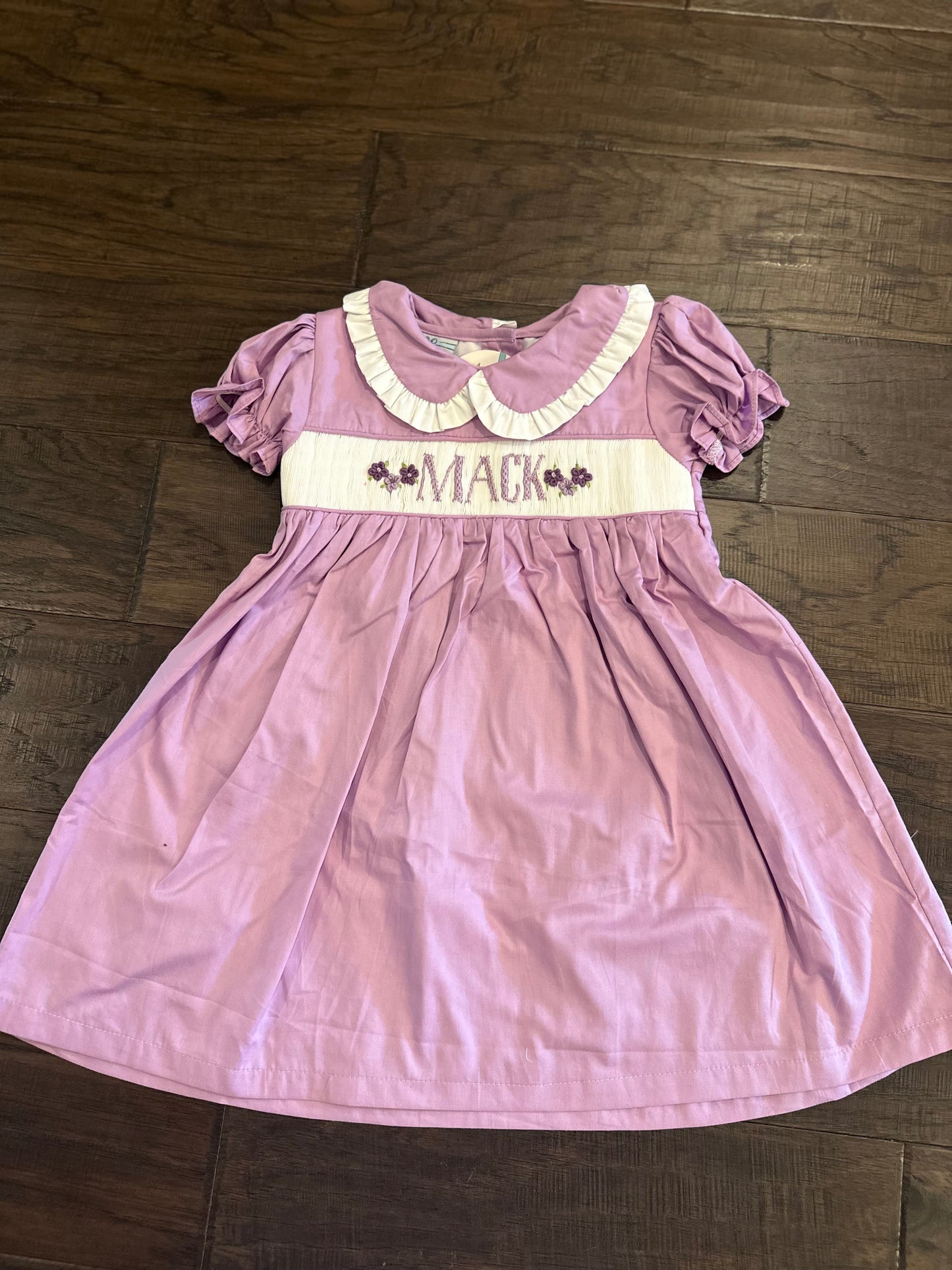 2026 Custom Flower Girl Bishop Dress