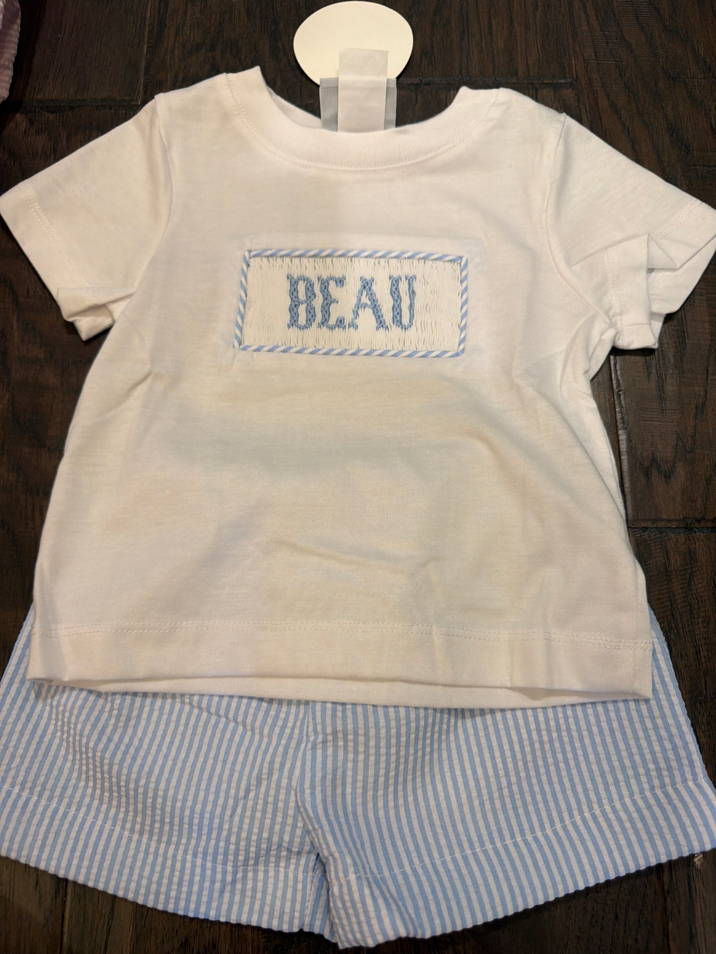 Beau Custom Boy Short Set