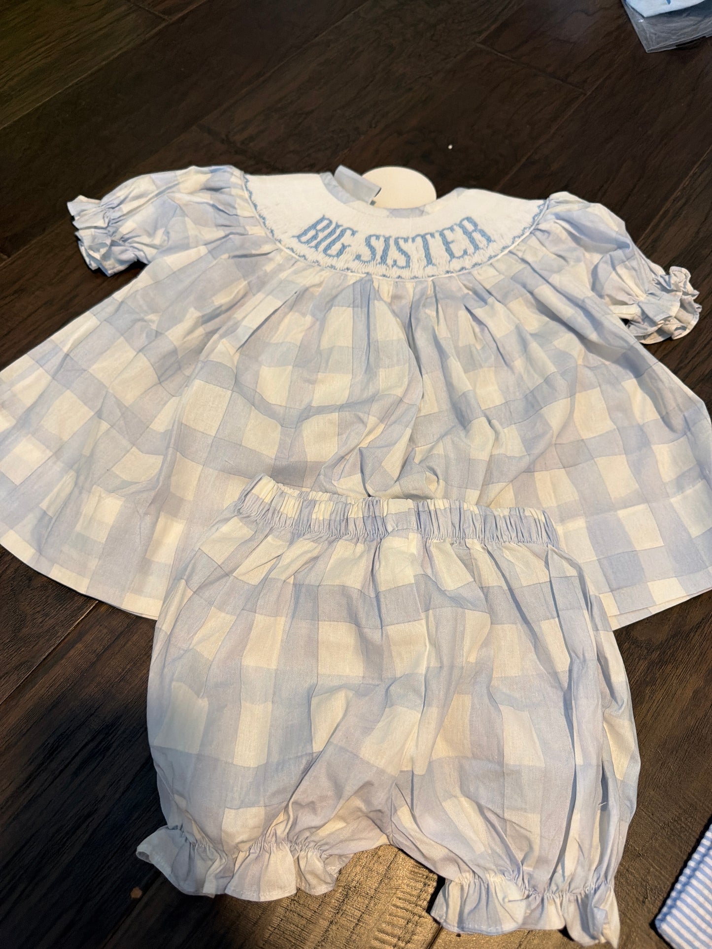 Big Sister Custom Bloomer Set