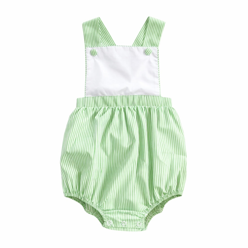 Green Pinstripe Boy Bubble