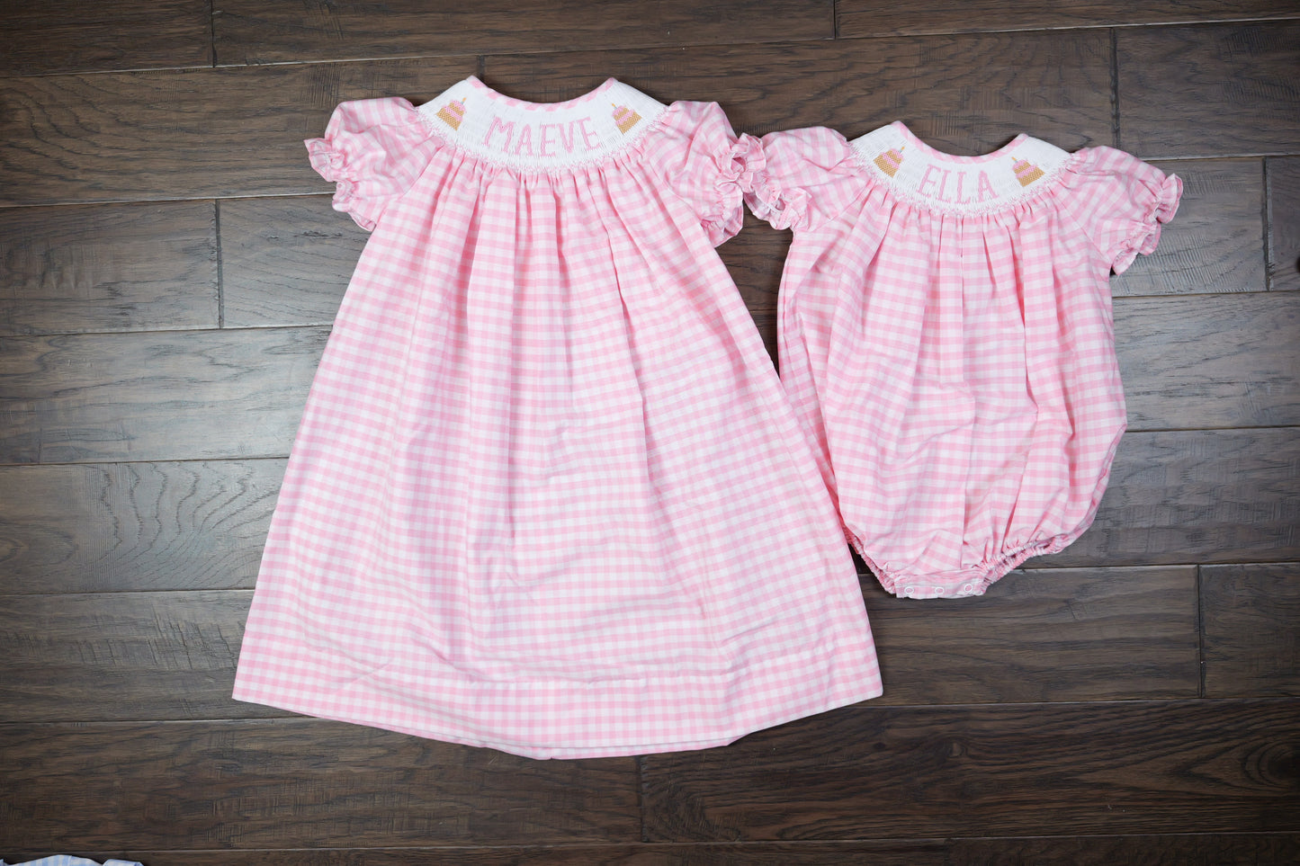 2026 Girl Birthday Custom Name Smock