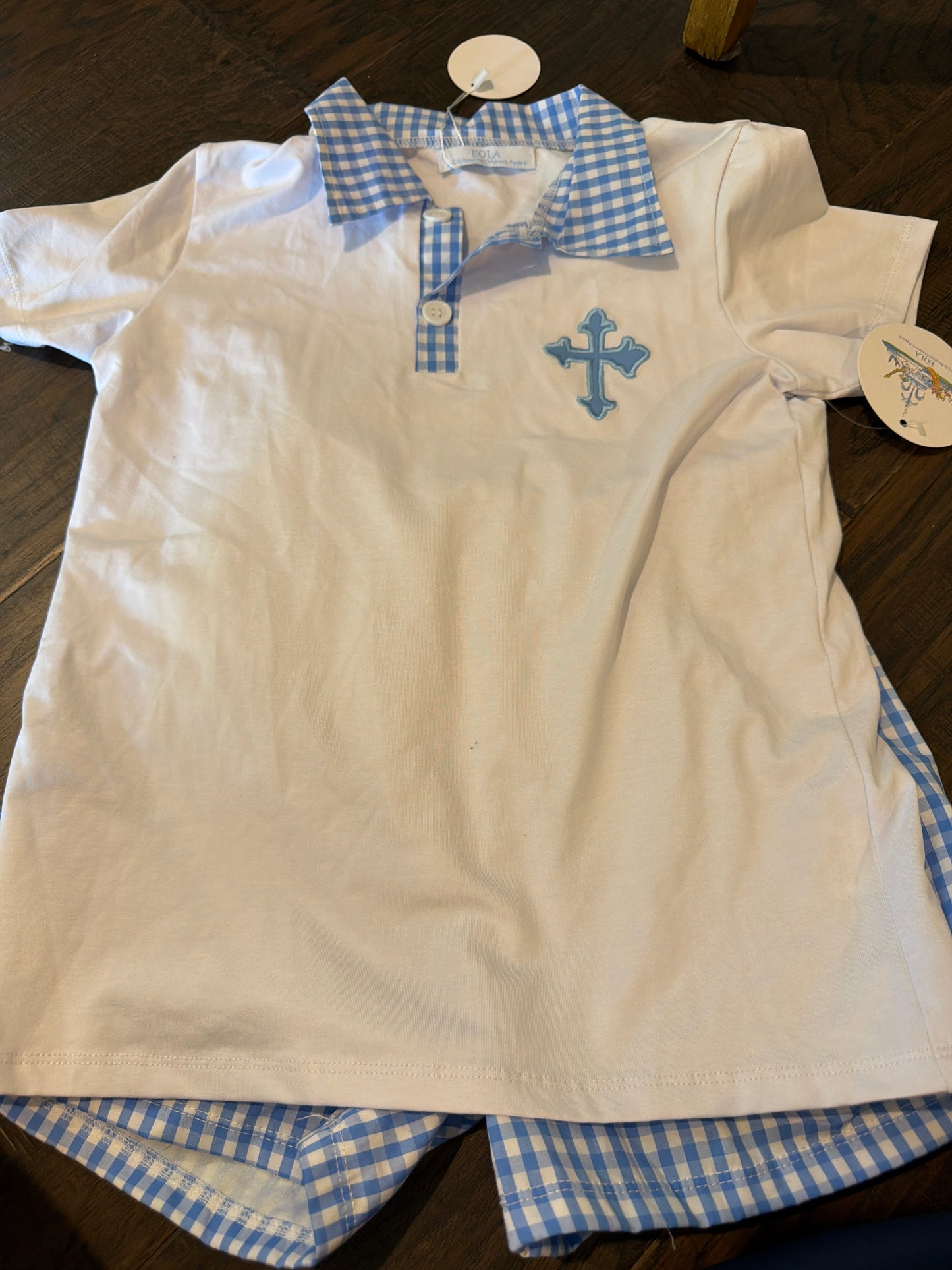 *Cross Polo Short Set