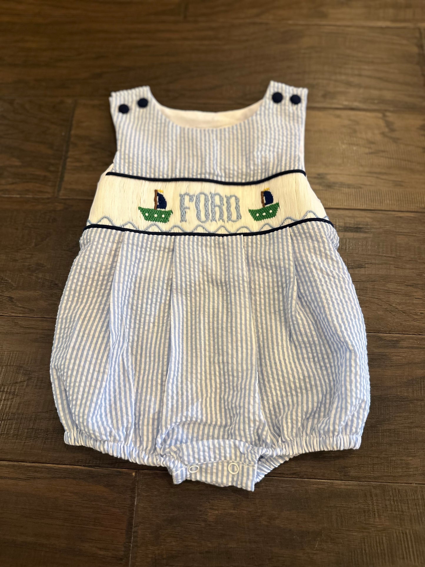 2026 Custom Sailboat Boy Bubble