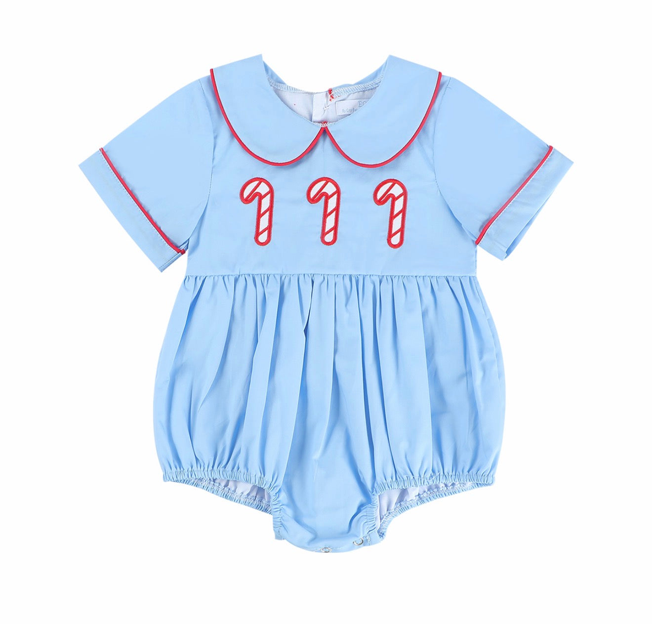 Sample Candy Cane Blue Peterpan Bubble