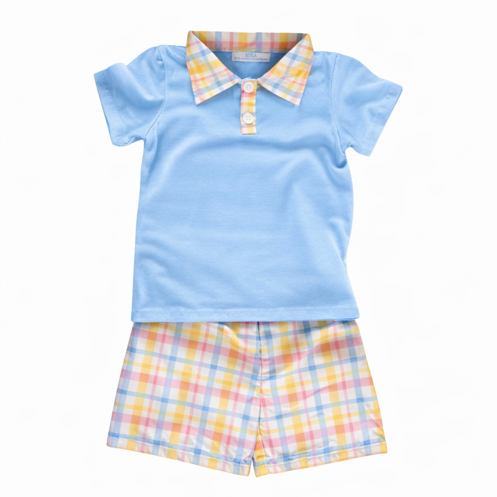 Spring Pastel Short Set