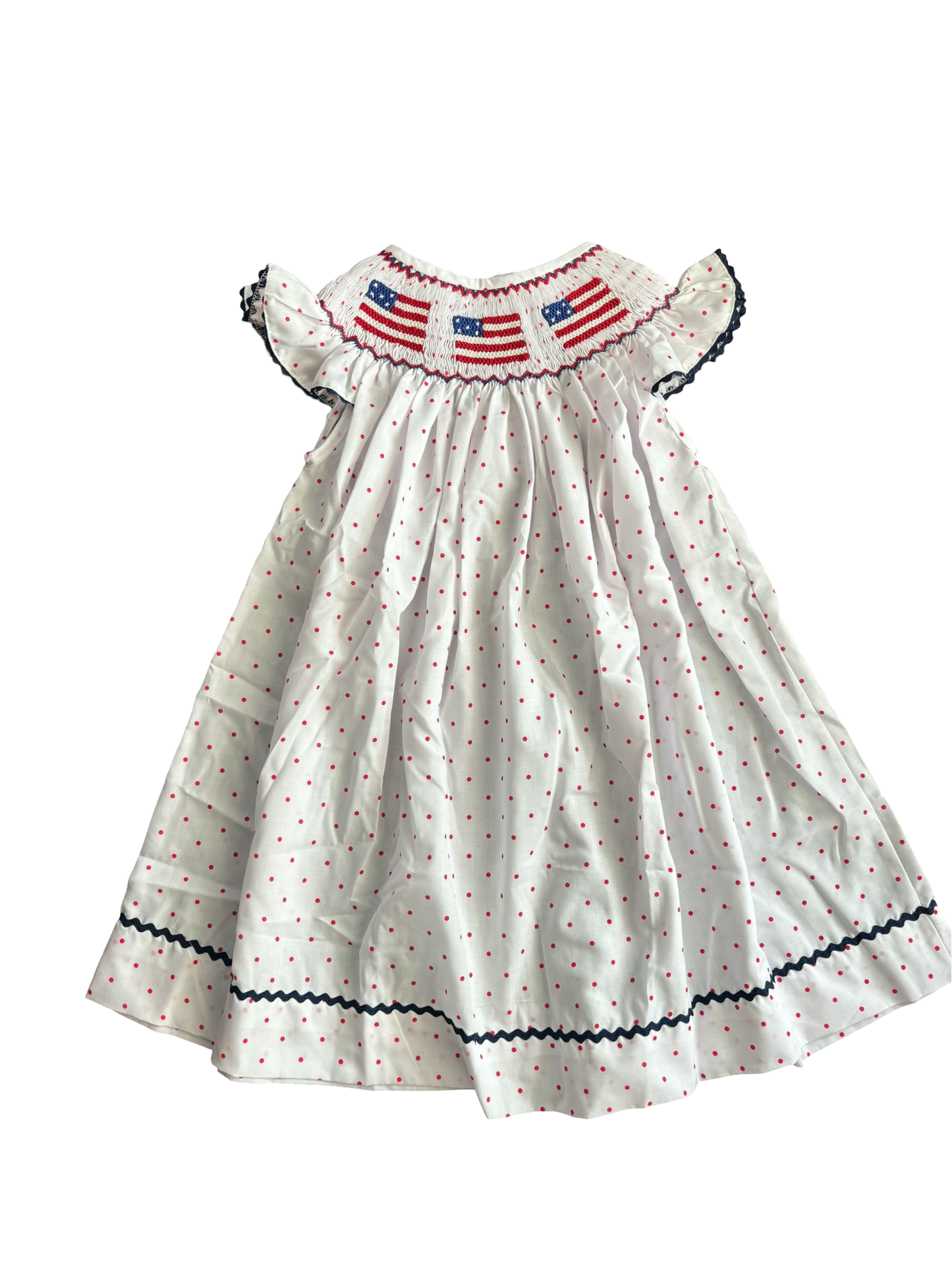 Smocked Flag Trio Bishop