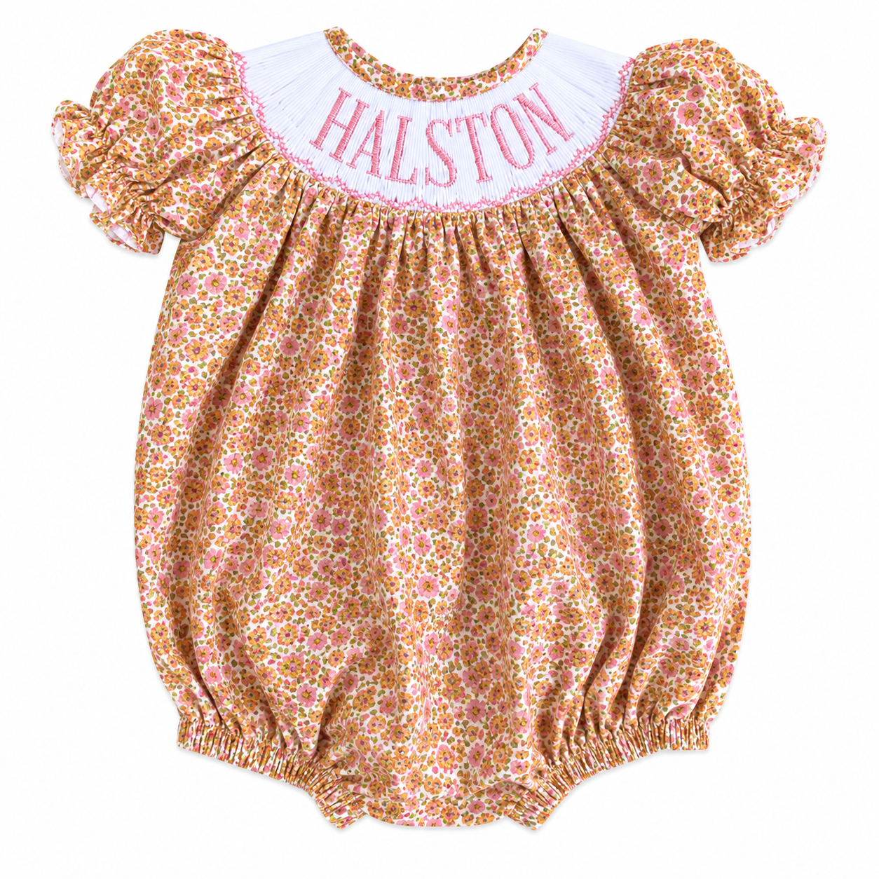Halston Custom Floral Bubble