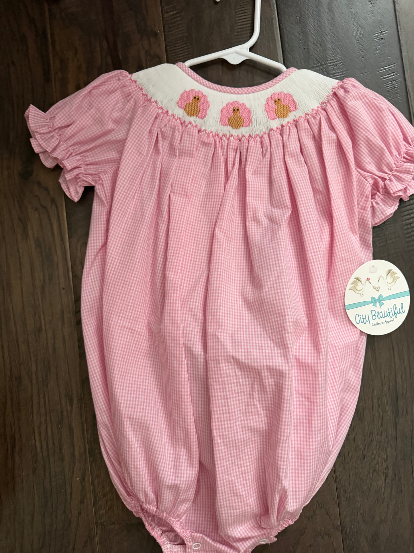 Sample Turkey Smock Girl Bubble