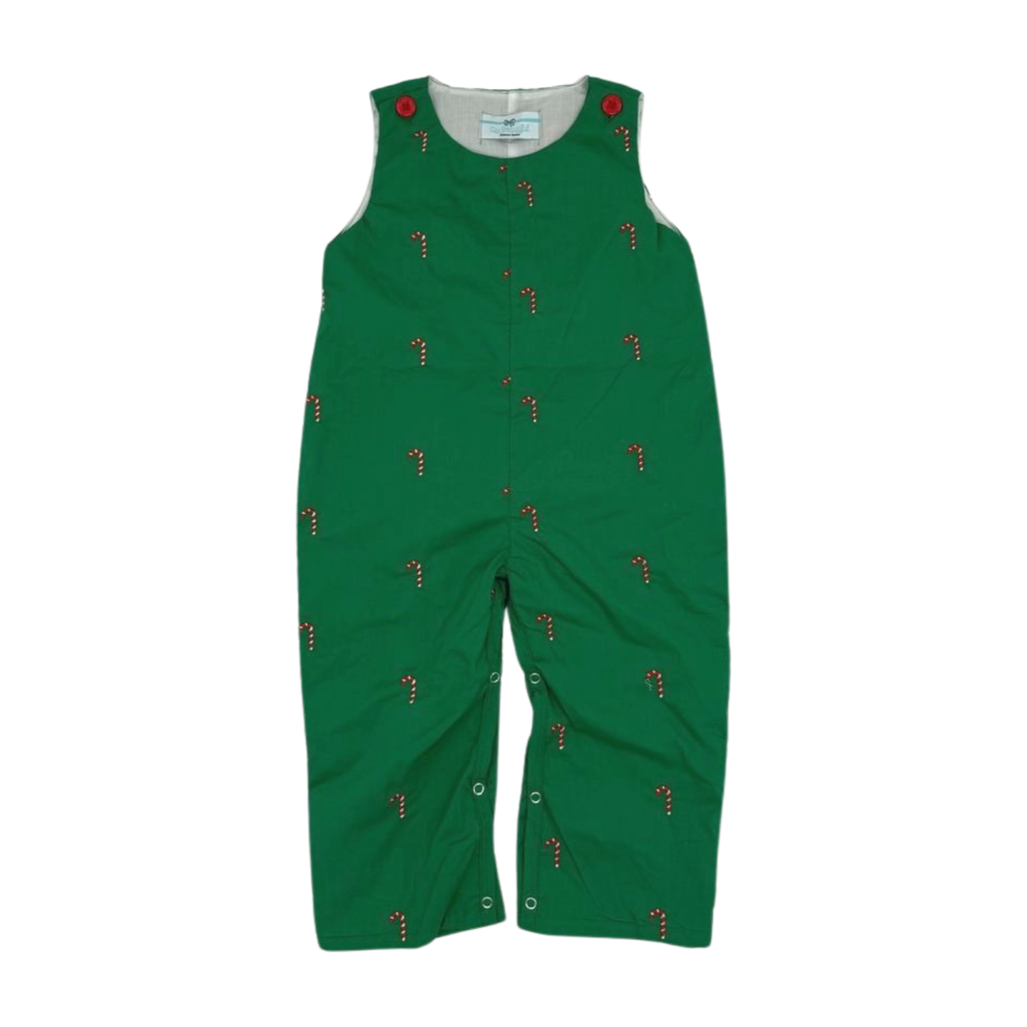 Candy Cane Embroidery Longall