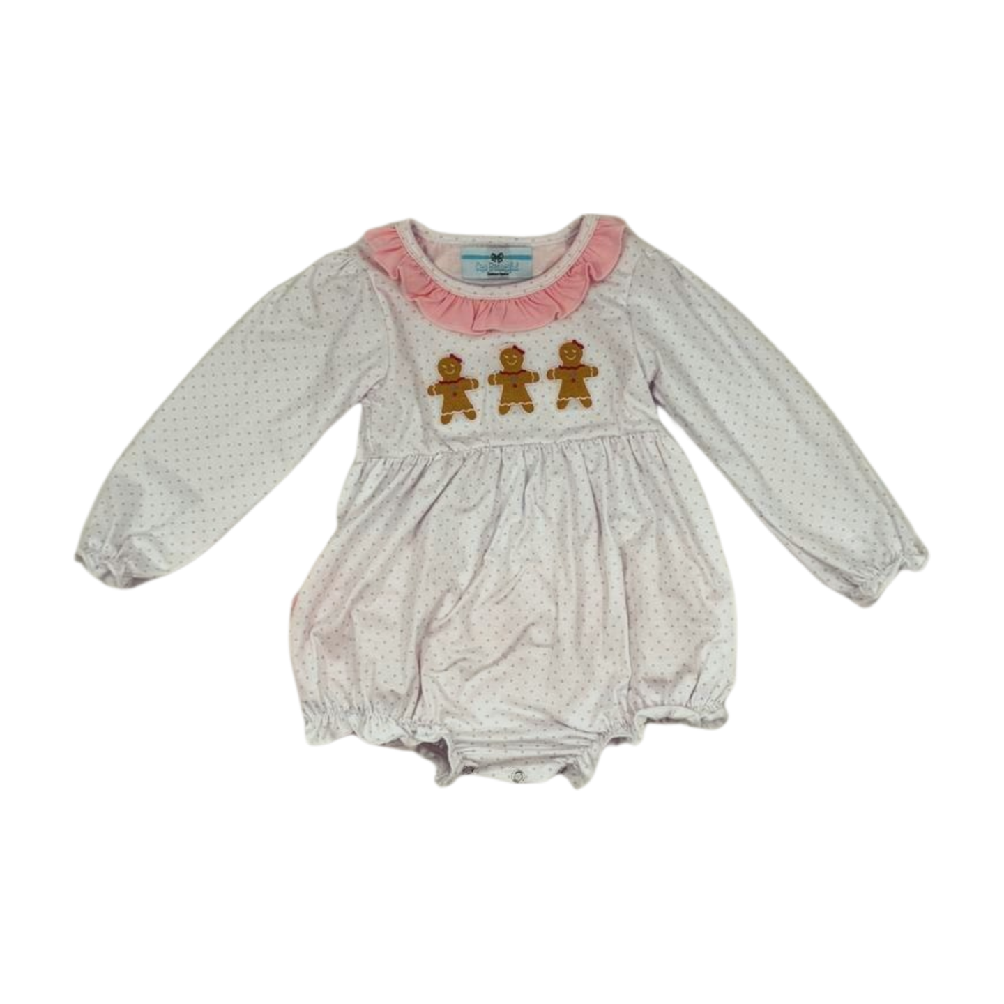 Gingerbread Applique Bubble
