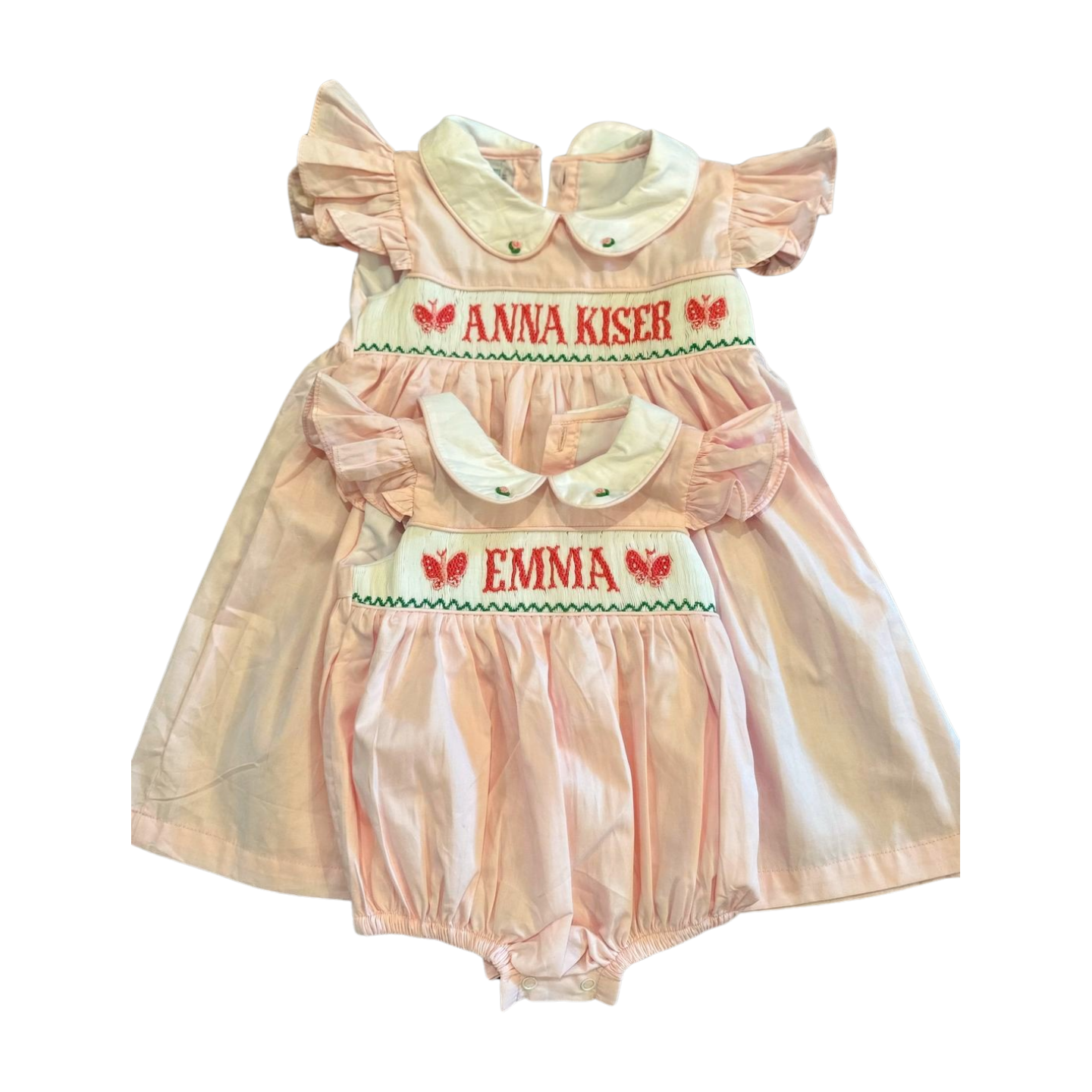 2026 Butterfly Custom Name Smock