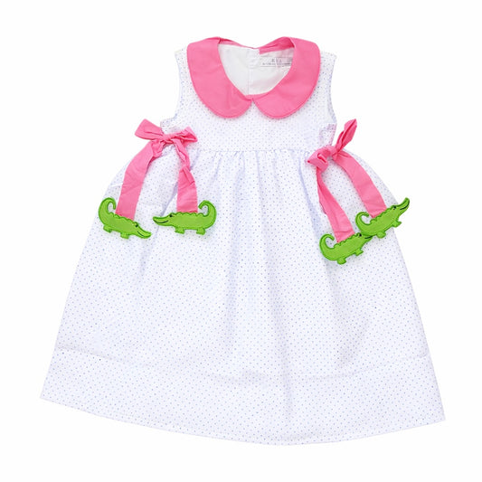 Alligator Side Tag Dress