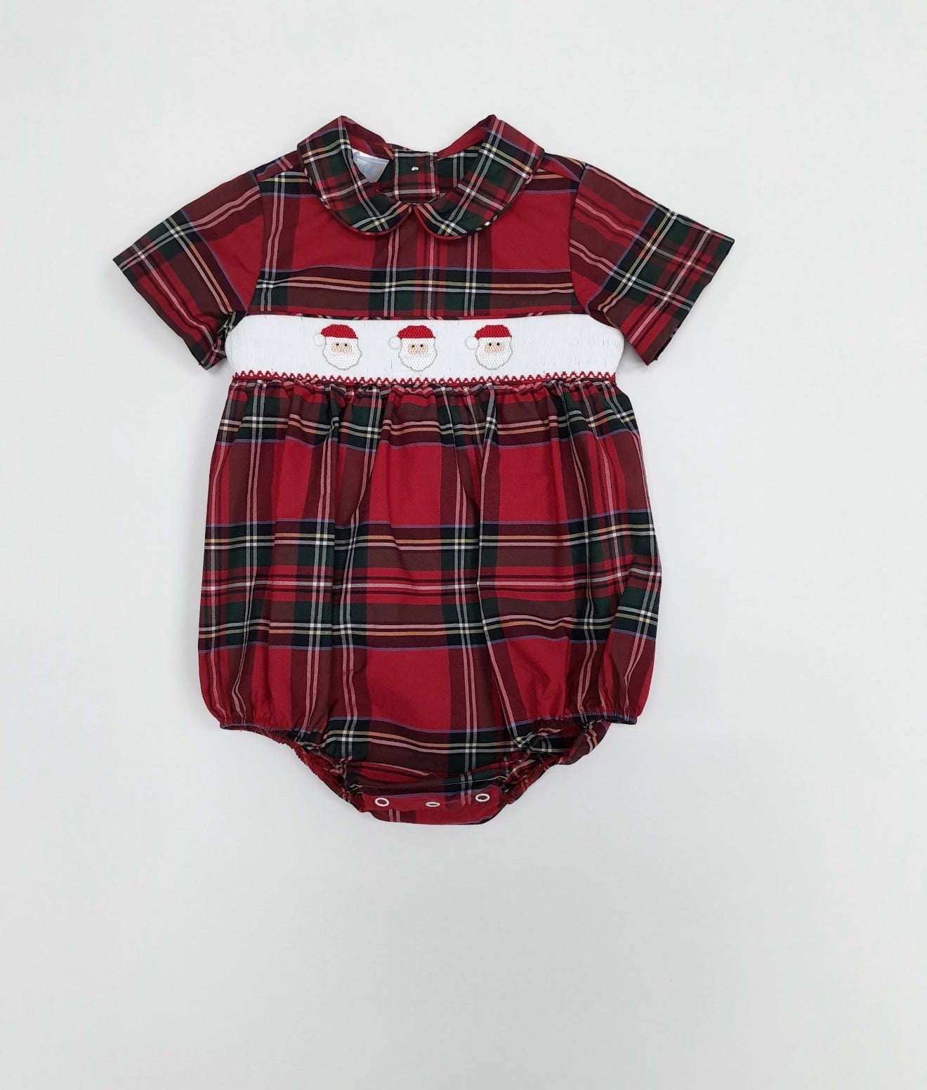 Sample Santa Tartan Boy Bubble