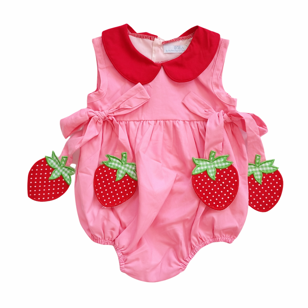 Strawberry Side Tag Bubble