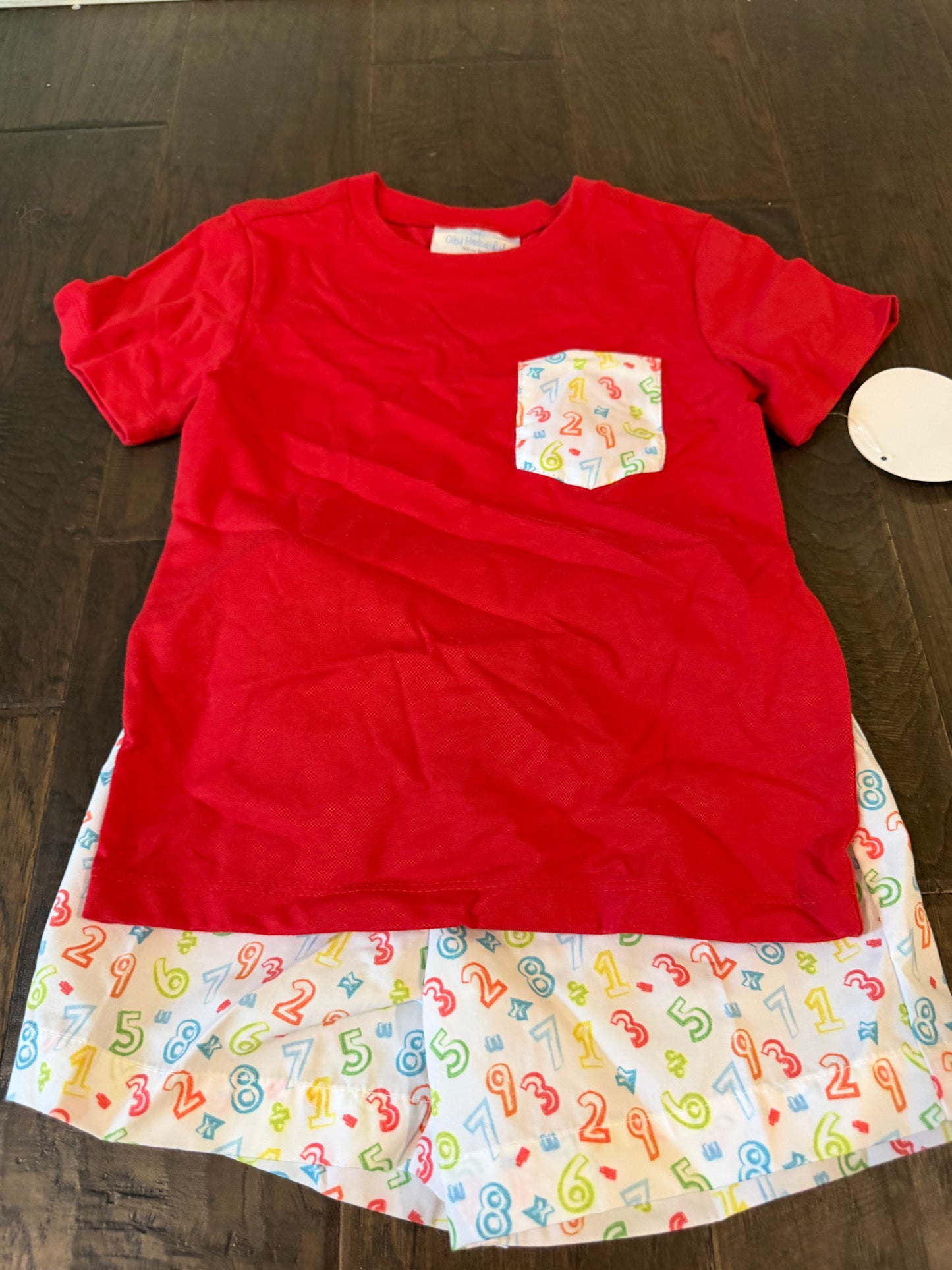 Sample ABC/123 Boy Pocket T