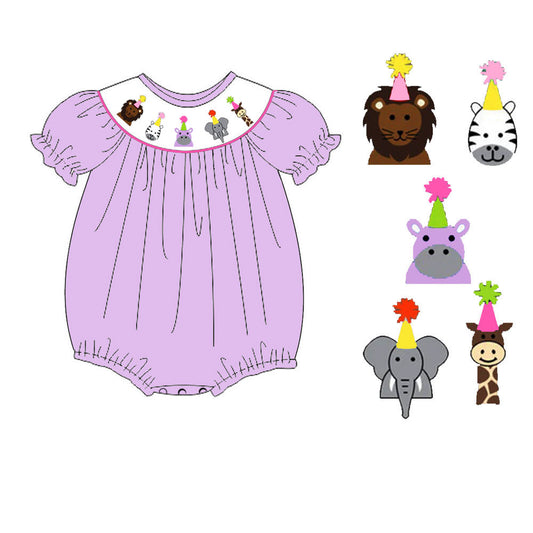 Preorder Smock Party Animal Girl  Bubble