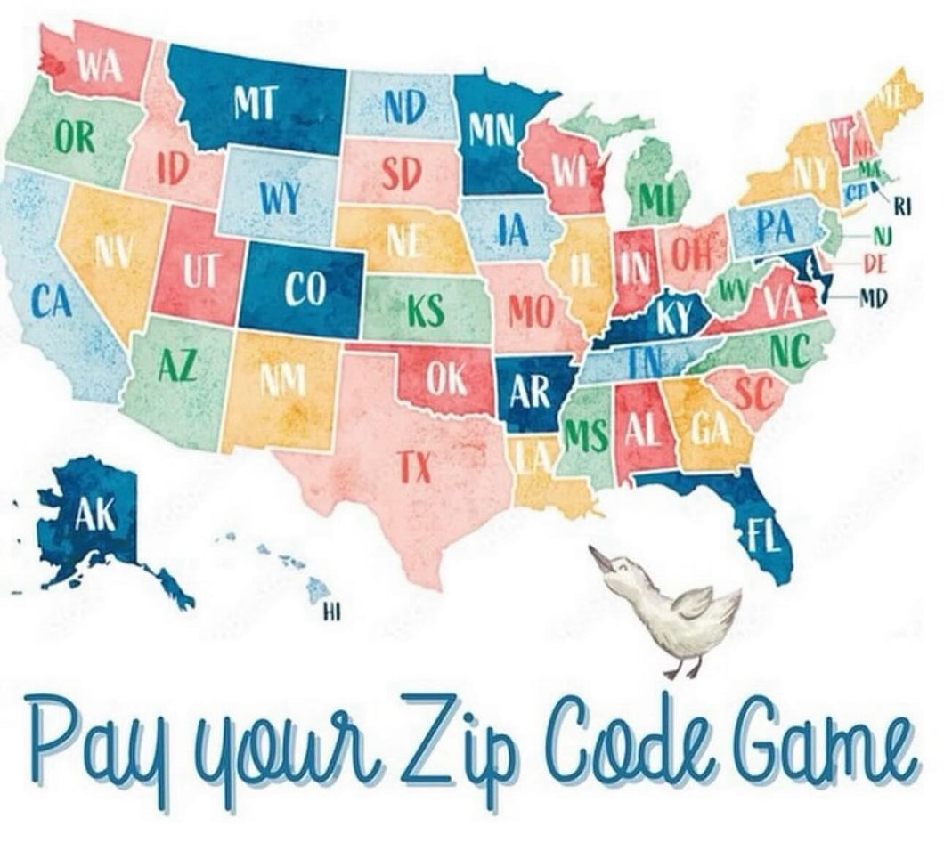 Zip Code Game