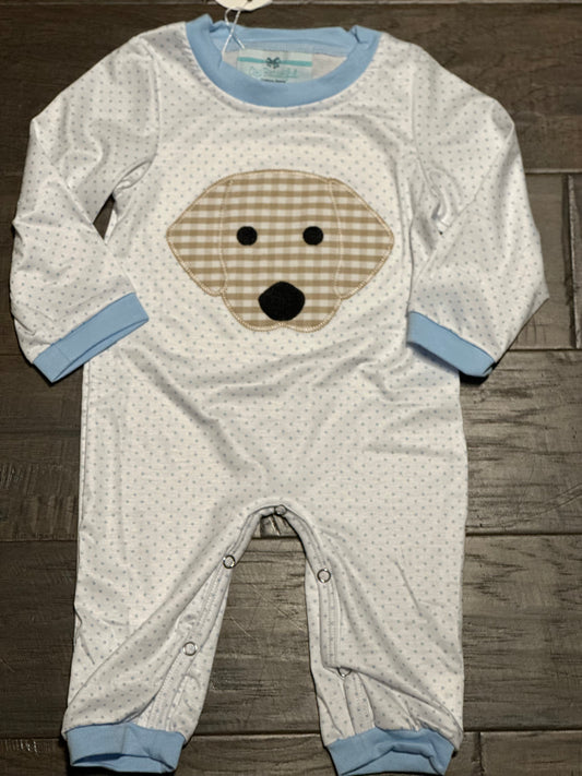 Puppy Boy Romper