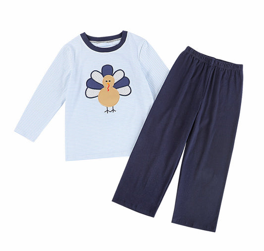 Turkey Knit Boy Pant Set