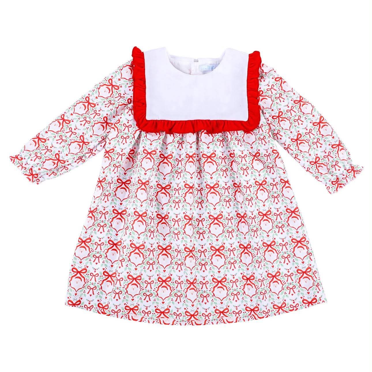 PO-50 Santa Bow Bib Dress