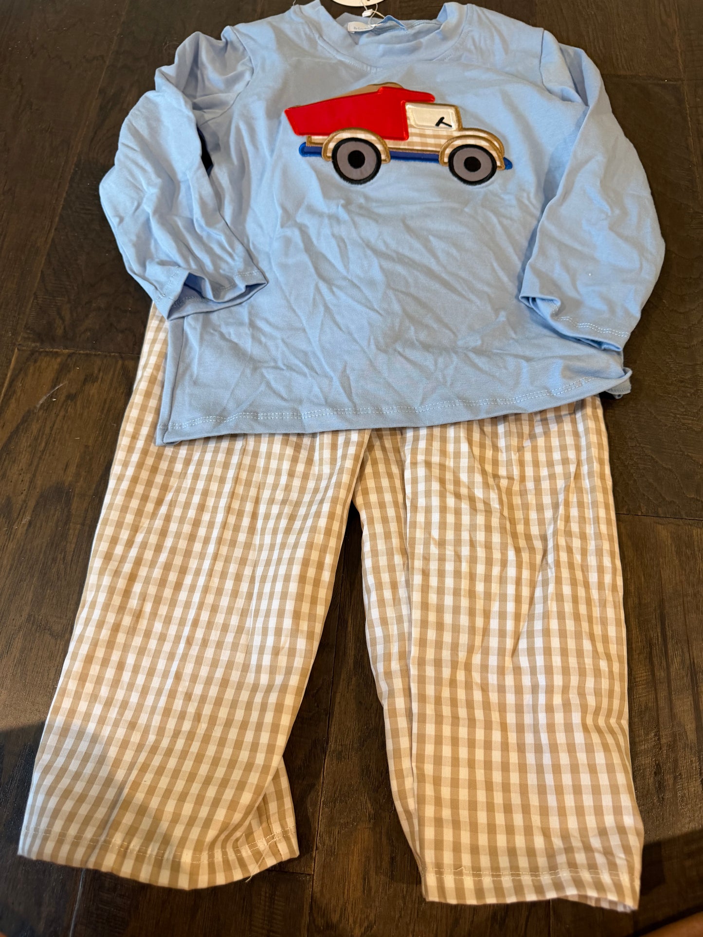 Sample  Dump Truck Pant Set