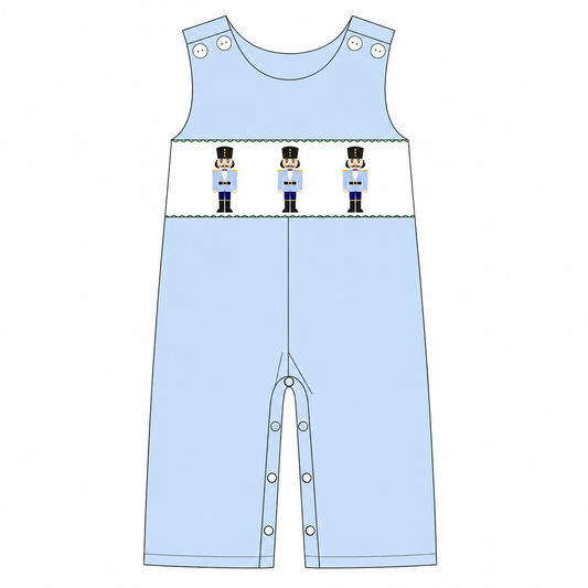 PO52-Nutcracker Smocked Longall