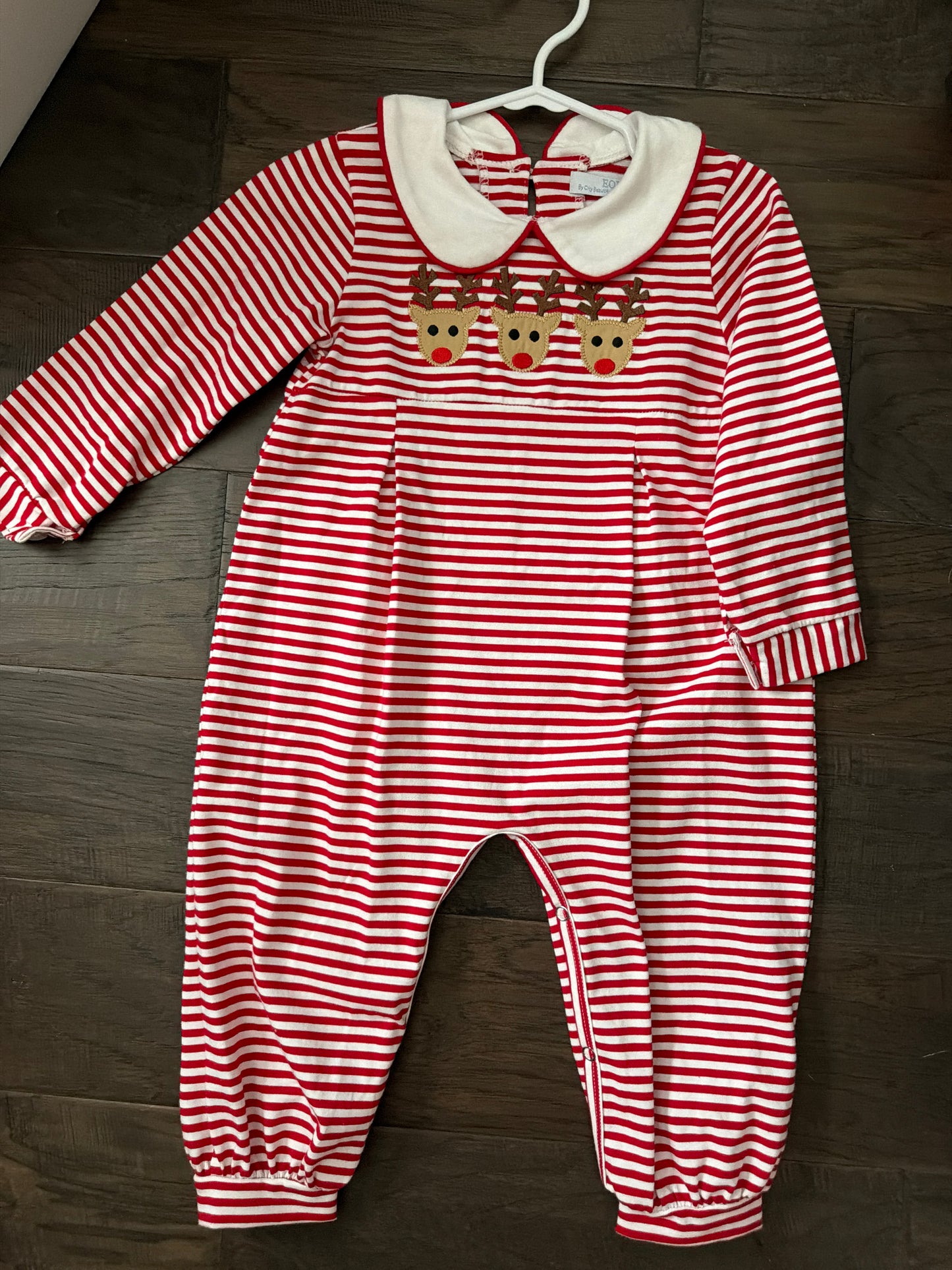Sample Red Reindeer Boy Bubble