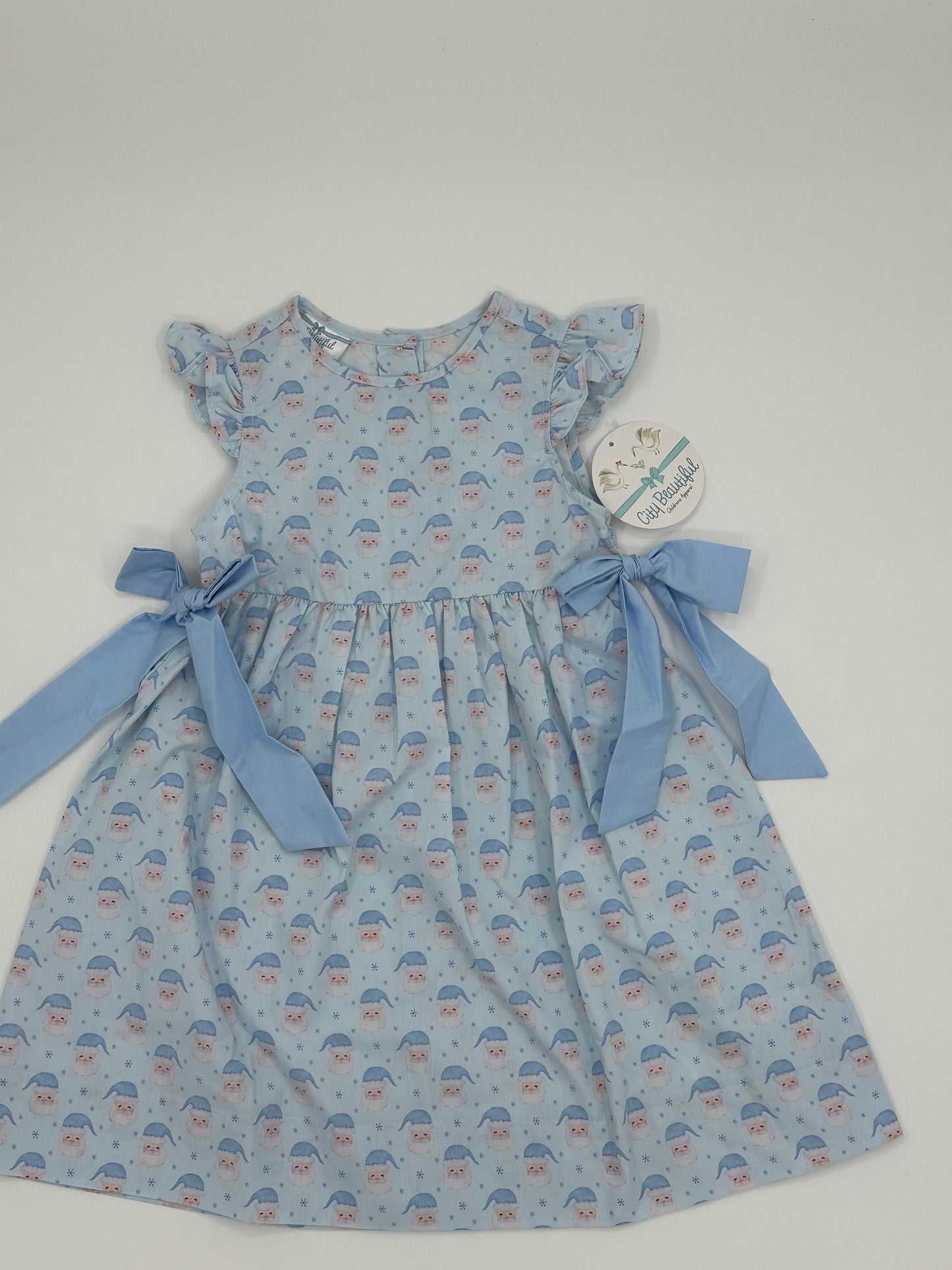 Blue Santa Dress