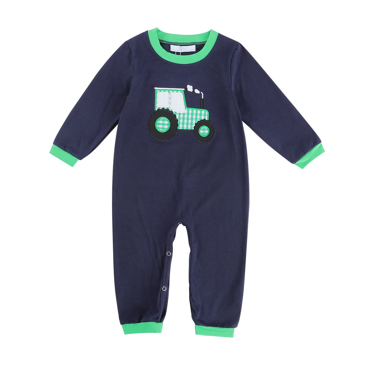 Sample Tractor Long Romper