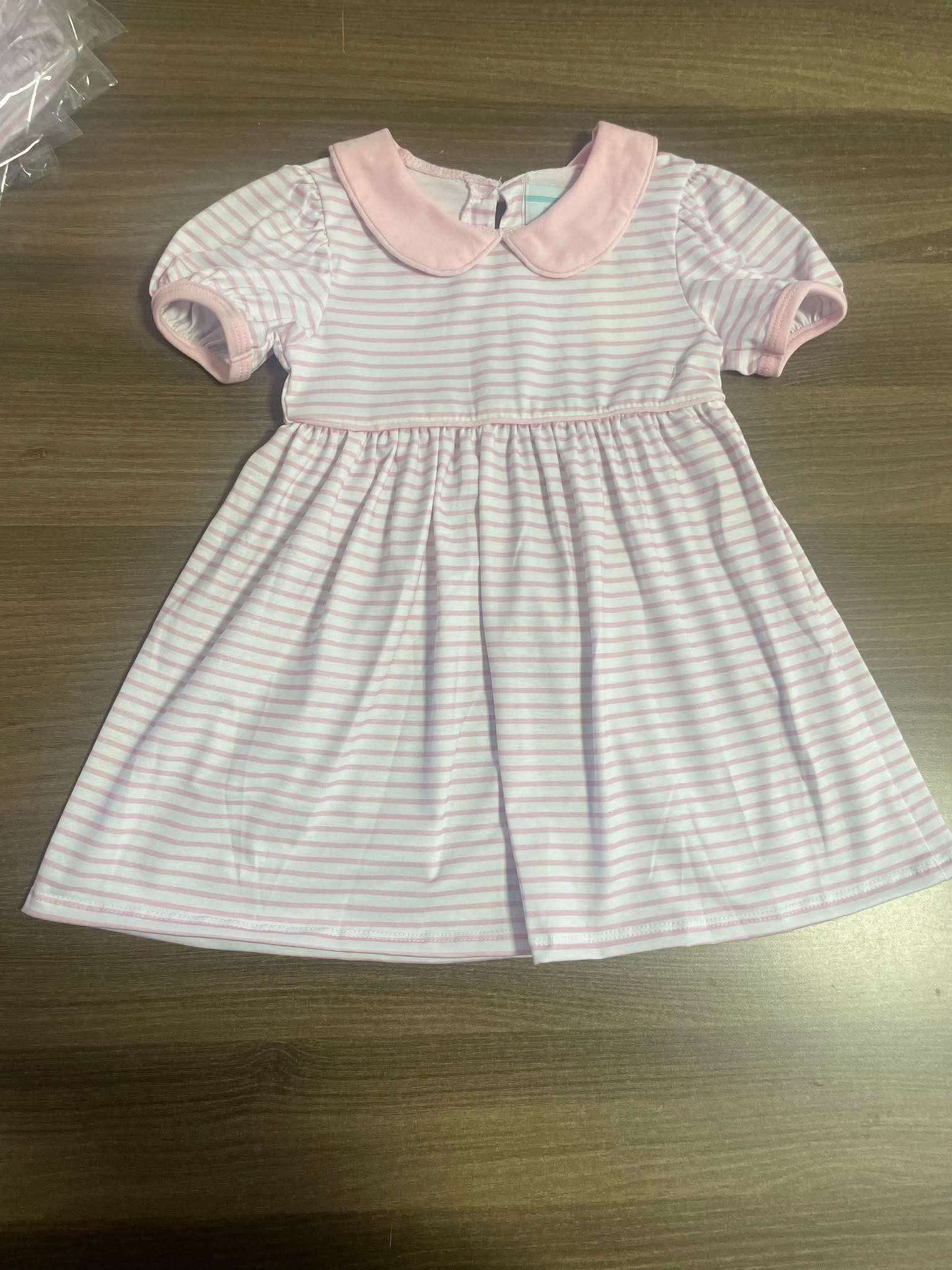 Pink Dress Stripes