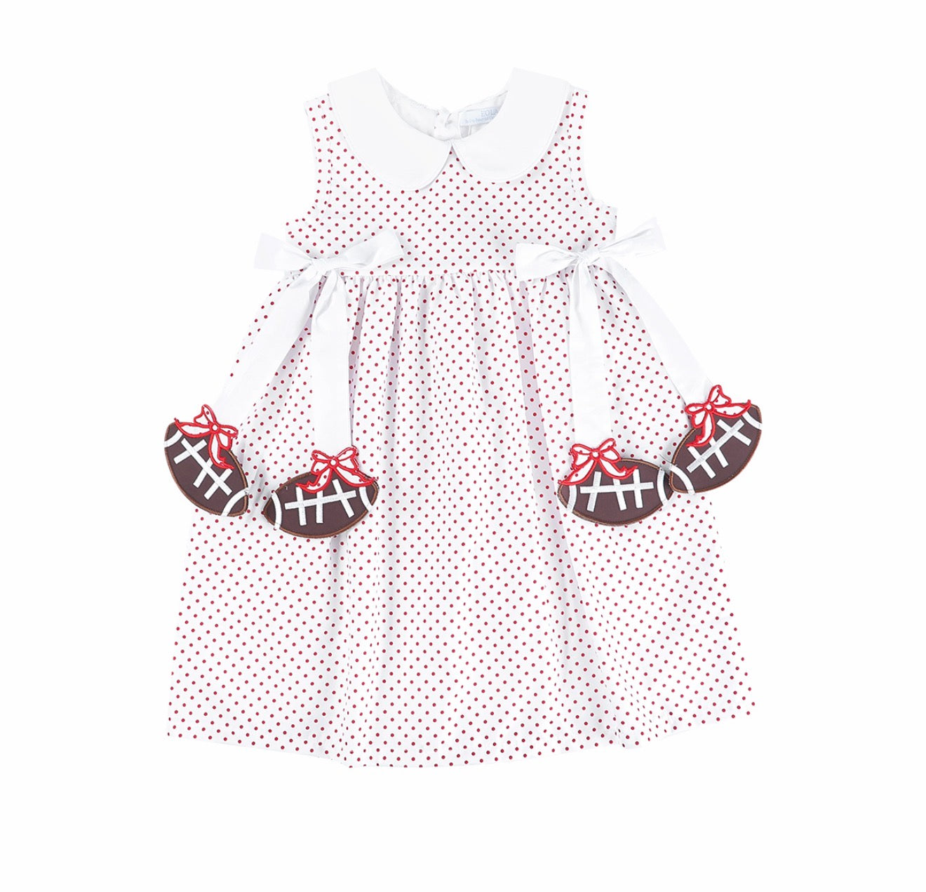 Sample Red Football Hangtag Dress