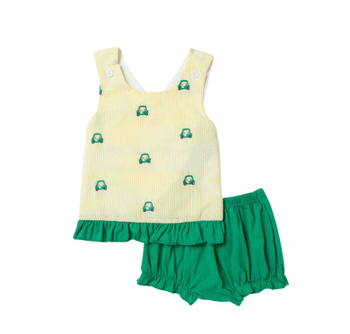 Ships Mid January Golf Embroidered Bloomer Set