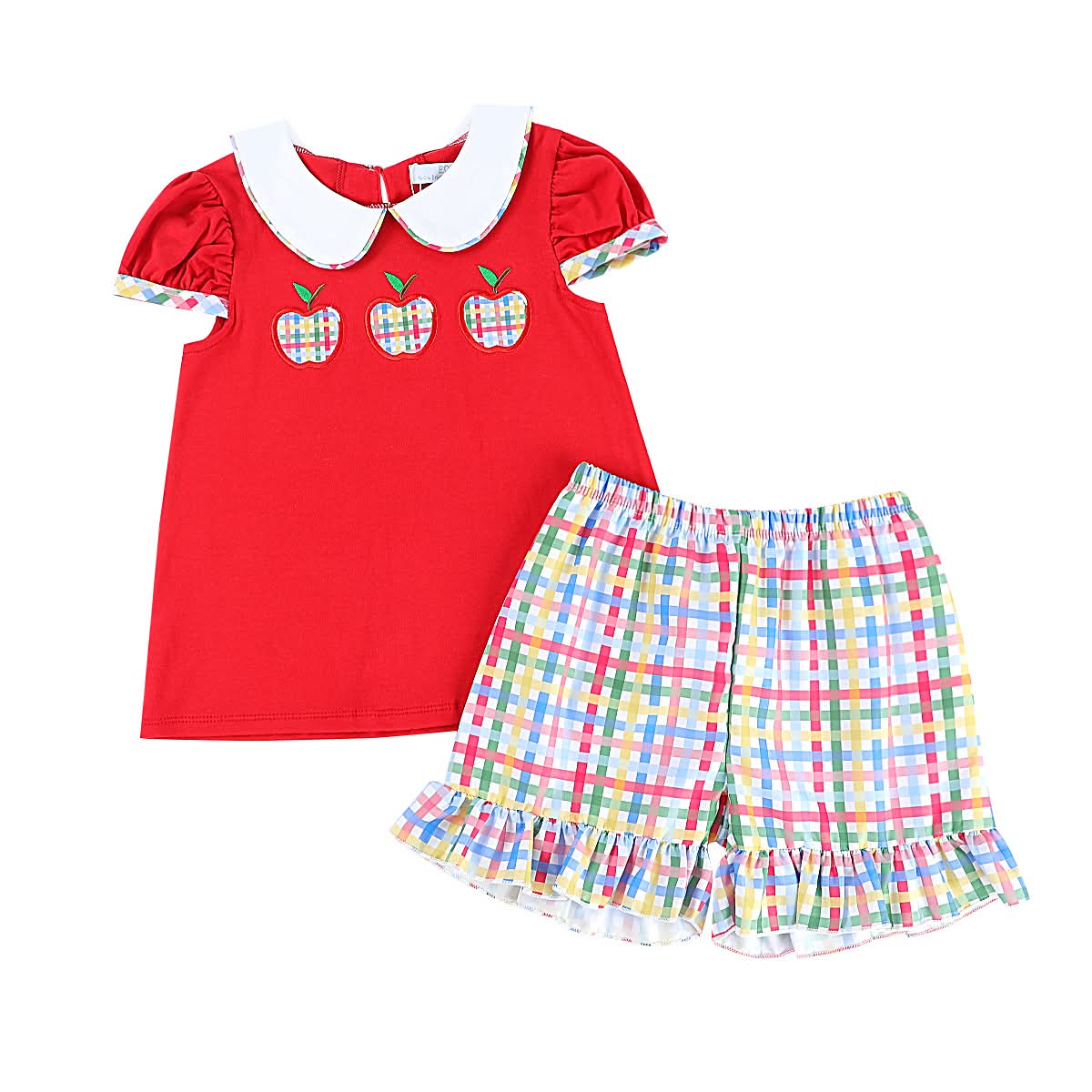 Sample Apple Trio Girl Short Set