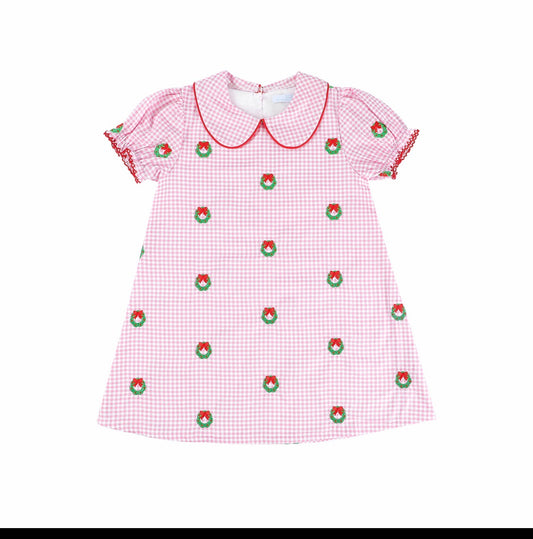 Sample Mini Wreath Embroidery Dress