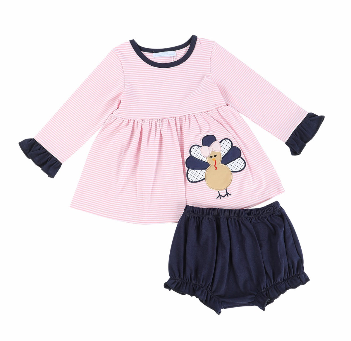 Turkey Knit Bloomer Set