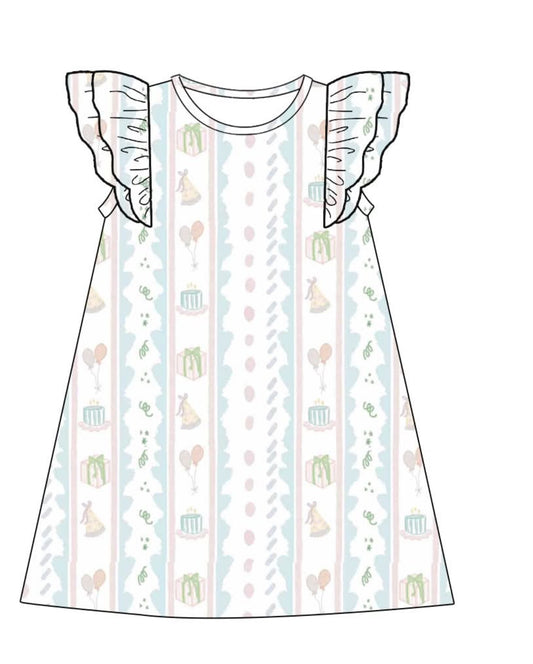Preorder girl birthday dress (mid october ship)