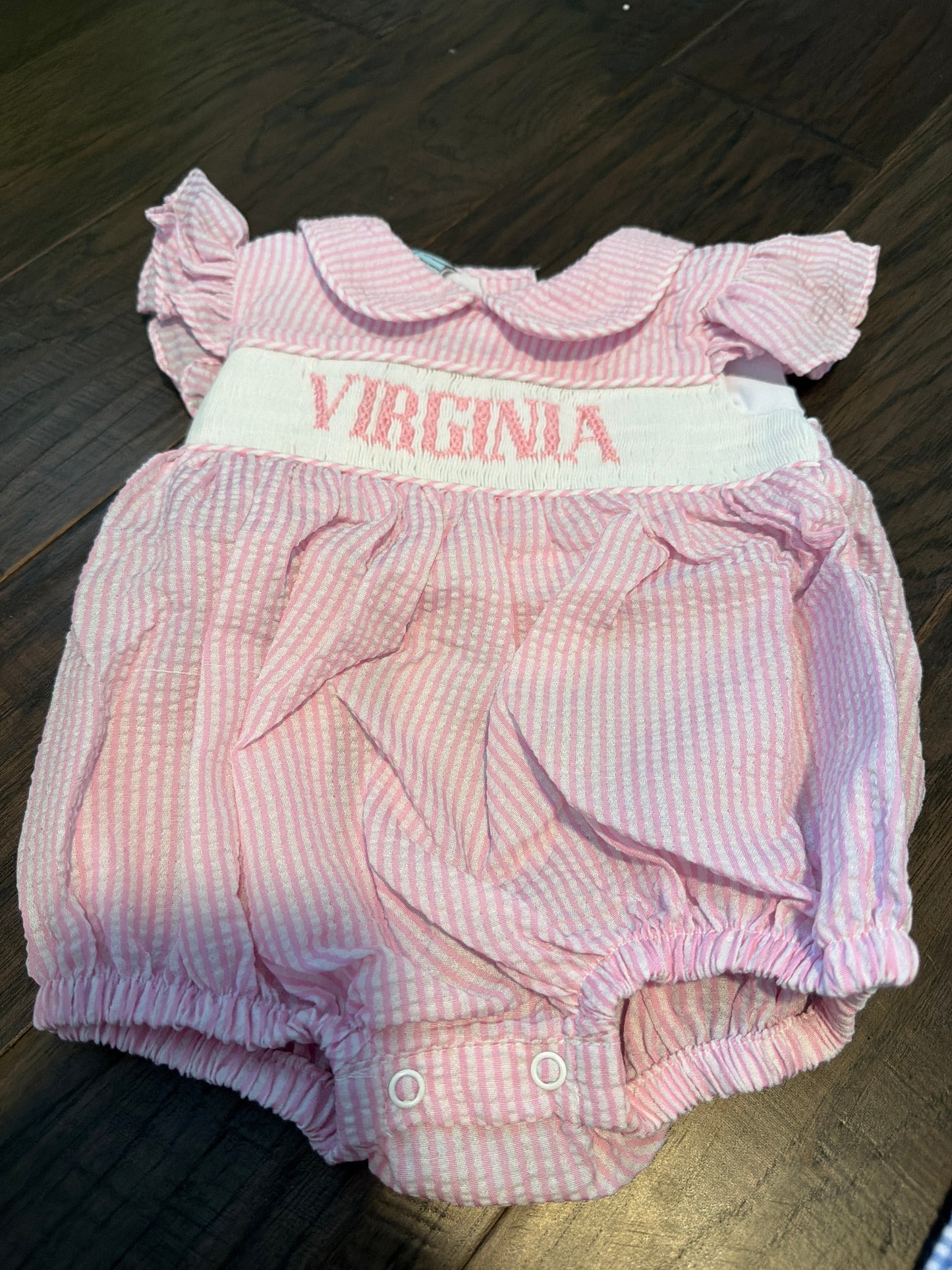Virginia Custom Seersucker Bubble