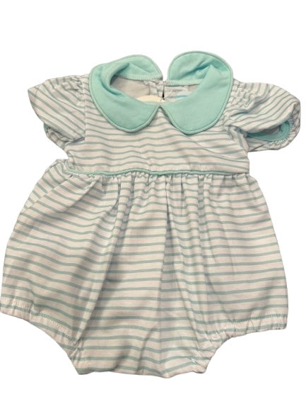 Preorder Striped Mint Knit Bubble