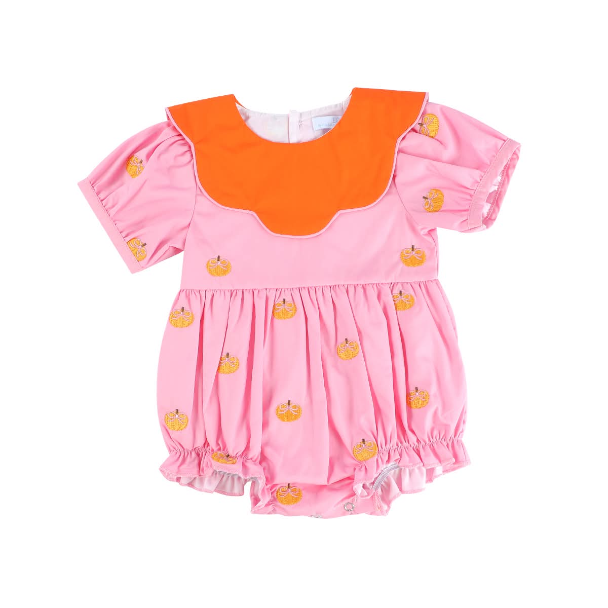 Sample Pumpkin Embroidery Pink Bubble