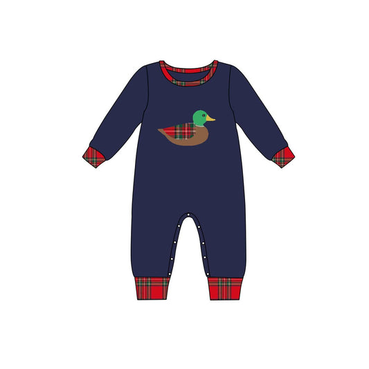 PO-47 Mallard Holiday  Boy Long Romper