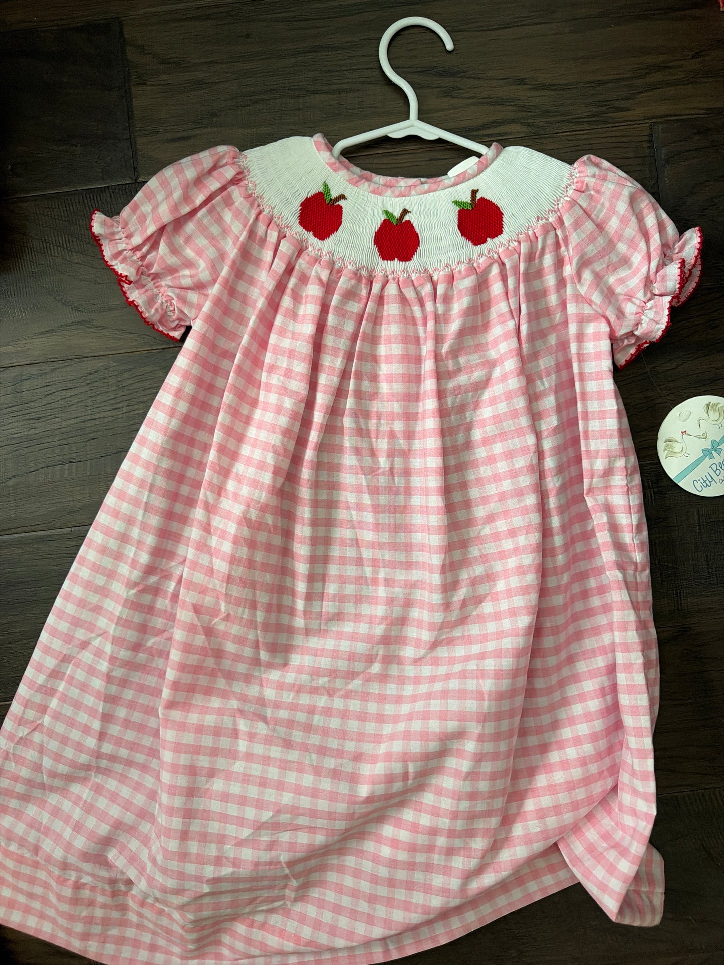 Sample  Apple Smock  Dress