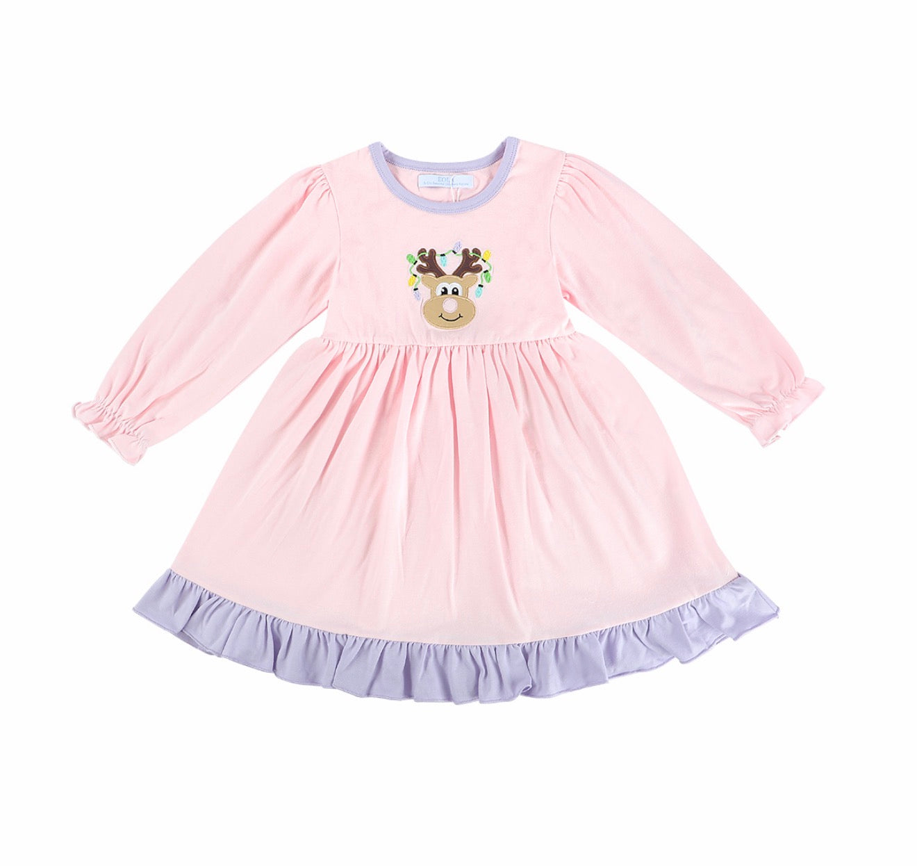 Sample Pastel Reindeer Dress