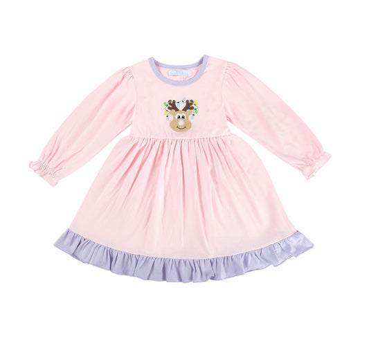 Sample Pastel Reindeer Dress